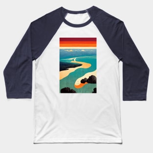 Great Barrier Reef Baseball T-Shirt